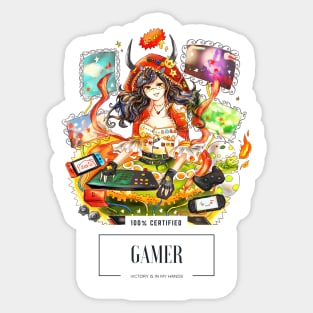 Princess Hobby #02 - GAMER Sticker